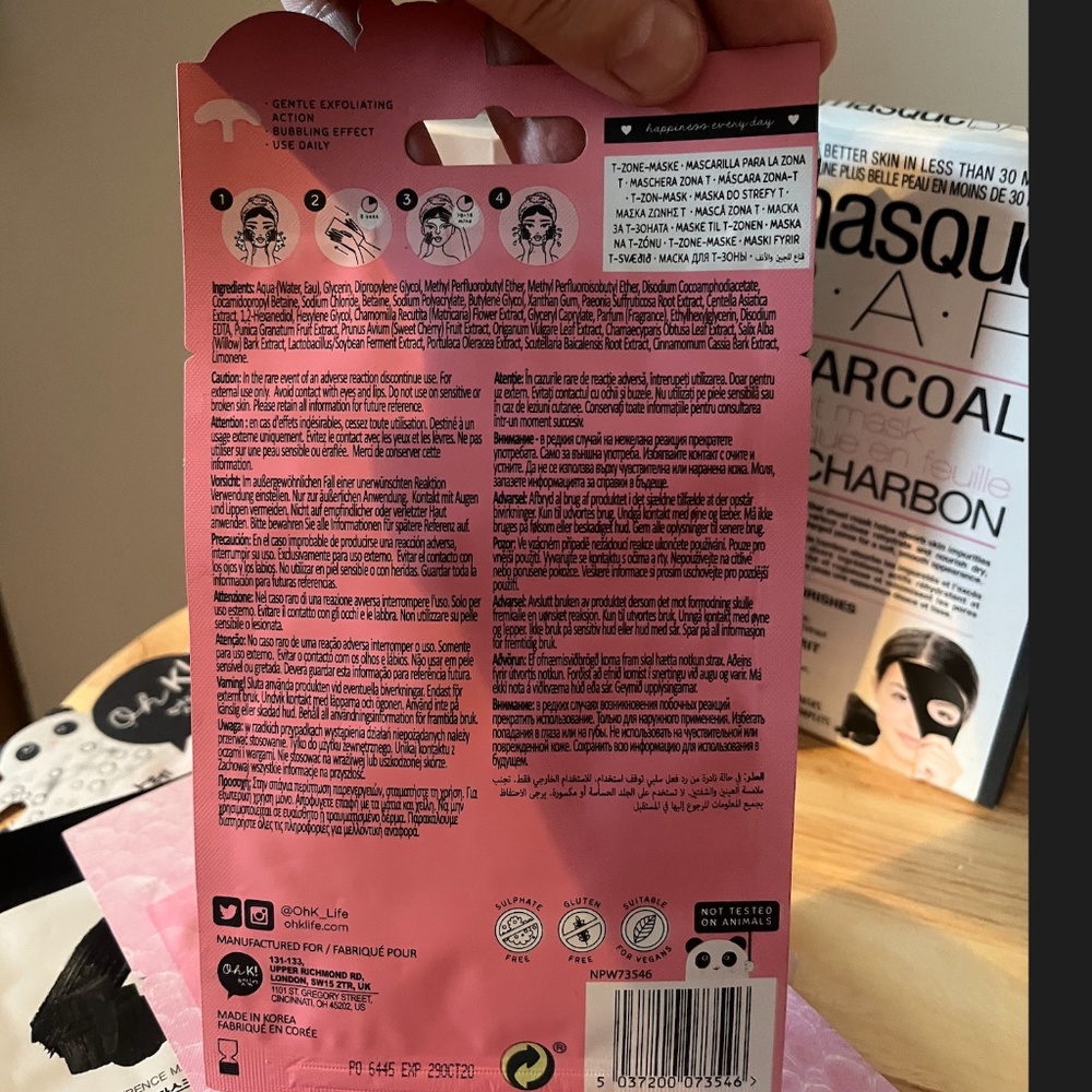 Lot of seven packs of sheet masks NWT - Picture 7 of 12